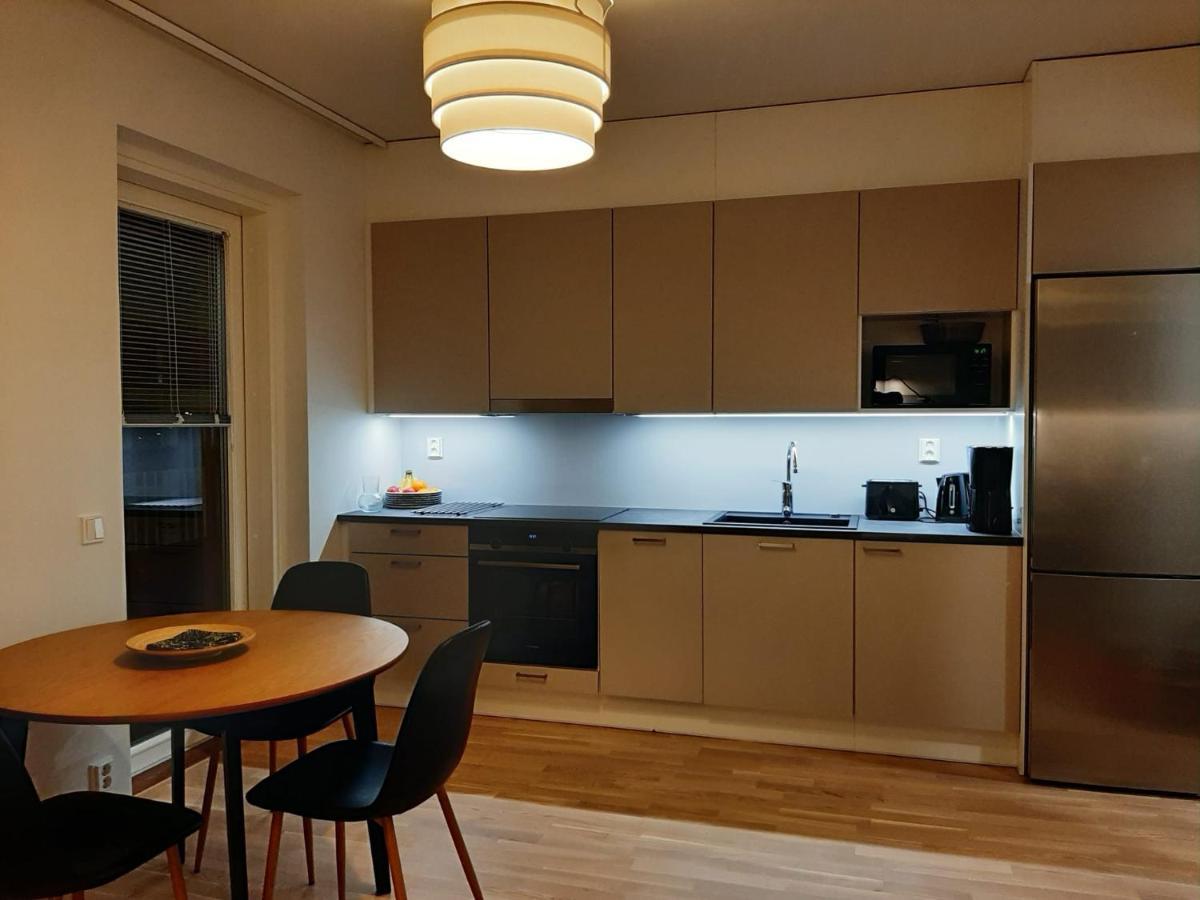 Premium Kaksio Rauman Keskustassa, Parveke Ja Sauna Esterno foto
