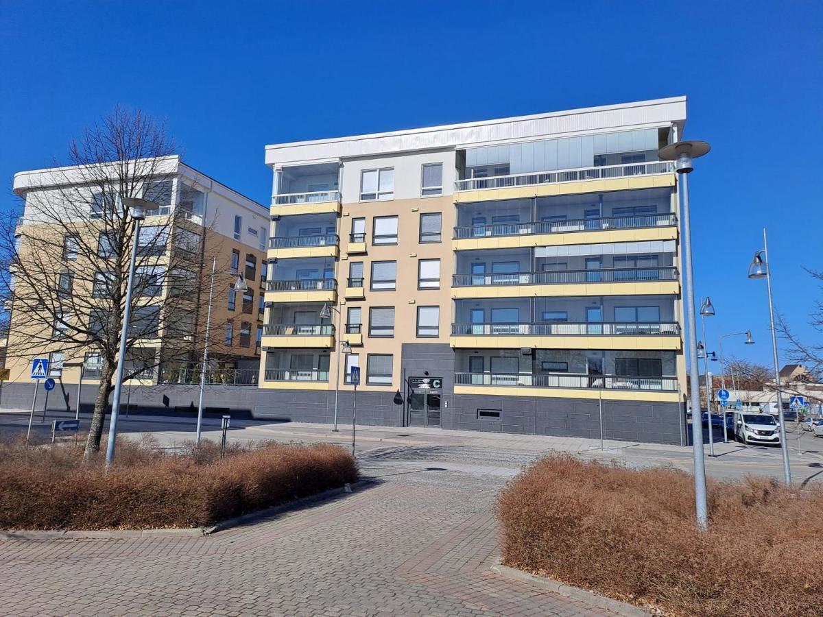 Premium Kaksio Rauman Keskustassa, Parveke Ja Sauna Esterno foto